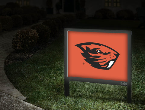Oregon State Beavers Mascot Orange Walkway
