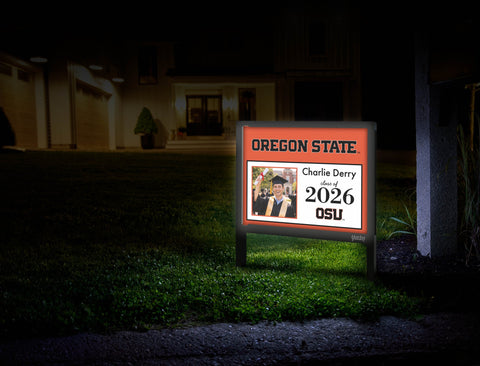 Oregon State Graduate Custom Yardsy Sign yard sign
