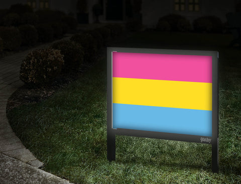 Pansexual Pride Flag Walkway