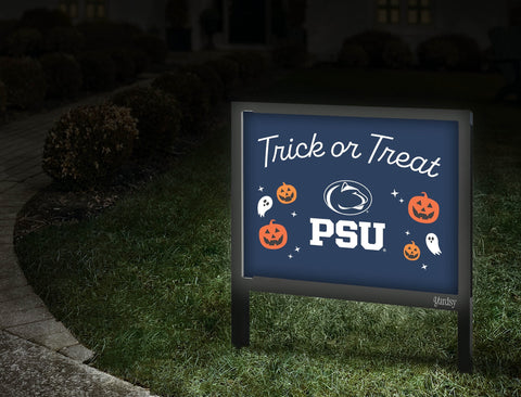 Penn State Halloween Trick Or Treat Yardsy Sign Walkway