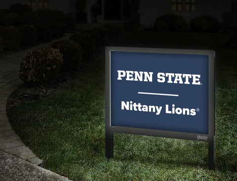 Penn State Nittany Lions Navy Yardsy Sign Walkway