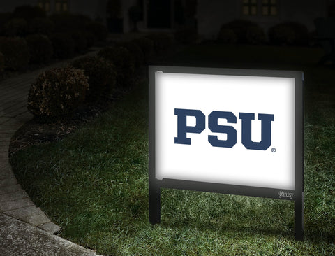 Penn State PSU White Yardsy Sign