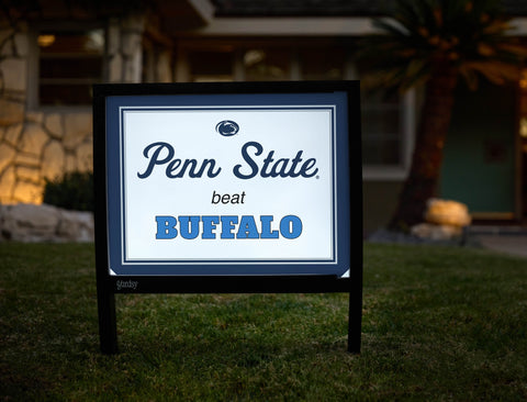 Penn State V Buffalo Yardsy Sign yard sign