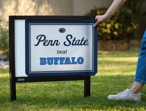Penn State V Buffalo Yardsy Sign yard sign