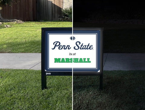Penn State V Marshall Yardsy Sign yard sign