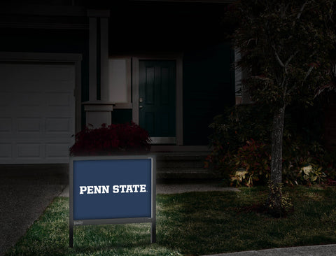 Penn State Wordmark Navy Yardsy Sign Front Door