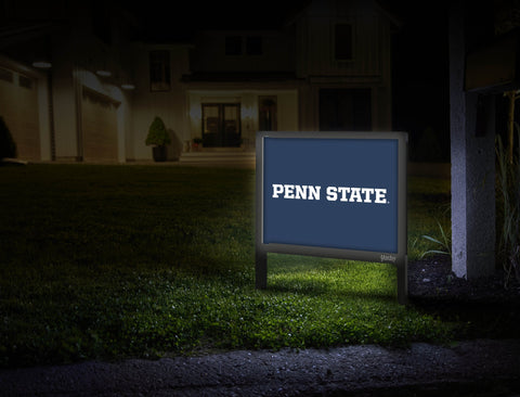 Penn State Wordmark Navy Yardsy Sign