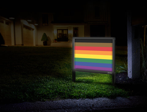 Philly Pride Flag Mailbox