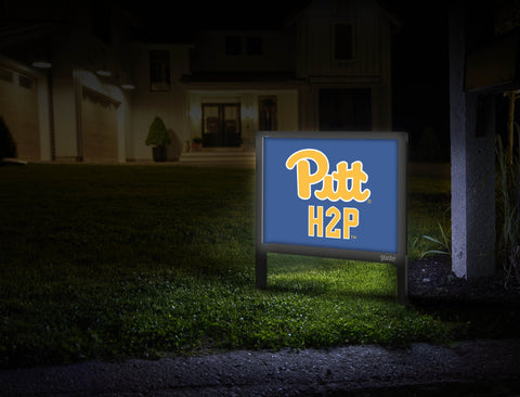 Pittsburgh Pitt H2P Royal Yardsy Sign