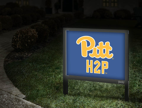 Pittsburgh Pitt H2P Royal Yardsy Sign