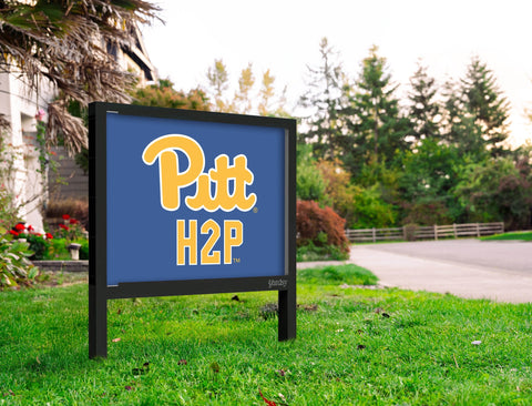 Pittsburgh Pitt H2P Royal Yardsy Sign