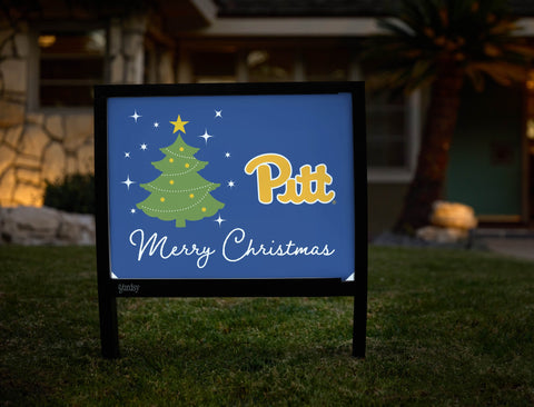 Pittsburgh Merry Christmas Yardsy Sign yard sign