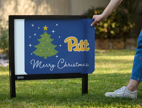 Pittsburgh Merry Christmas Yardsy Sign yard sign