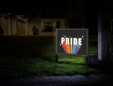 Pride Yardsy Sign Mailbox