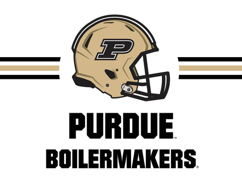 Purdue Boilermakers Helmet Stripes White Yardsy Sign yard sign