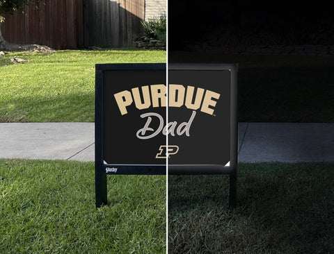Purdue Dad Yardsy Sign yard sign