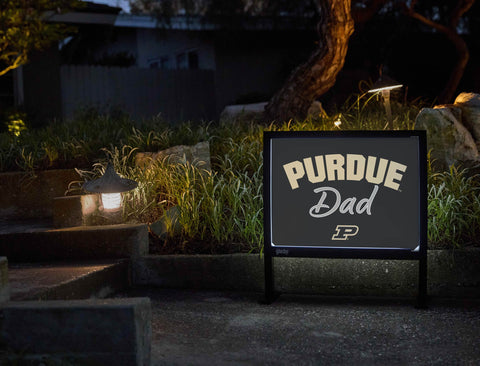 Purdue Dad Yardsy Sign yard sign