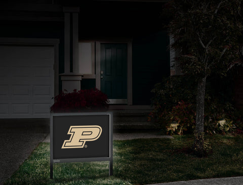 Purdue P Black Gold Yardsy Sign