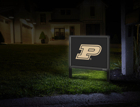 Purdue P Black Gold Yardsy Sign