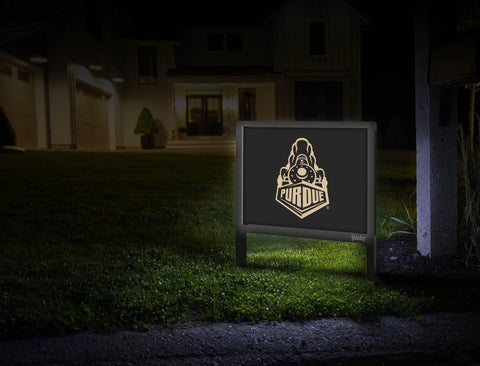 Purdue Athletics Mark Black Yardsy Sign