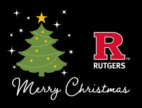 Rutgers Merry Christmas Yardsy Sign yard sign