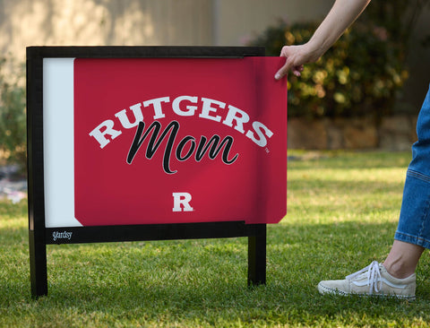 Rutgers Mom Yardsy Sign yard sign