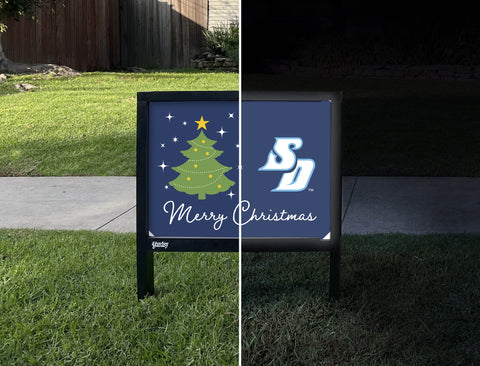 San Diego Merry Christmas Yardsy Sign yard sign