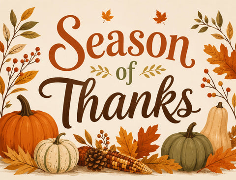Season Of Thanks Arrangement Yardsy Sign yard sign