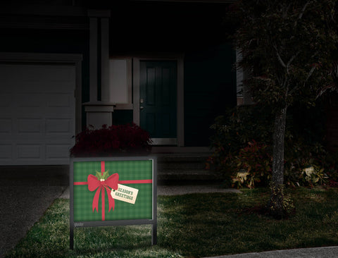 Seasons Greetings Gift Yardsy Sign Front Door.Jpg