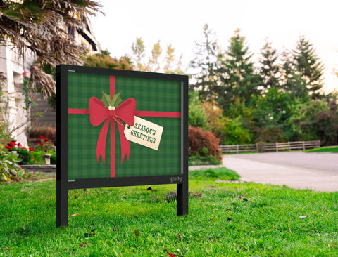 Seasons Greetings Gift Yardsy Sign Yard.Jpg