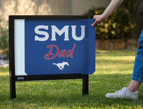 Smu Dad Yardsy Sign yard sign