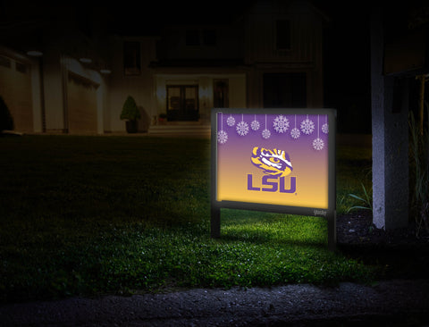 Snow Flakes Lsu Mailbox