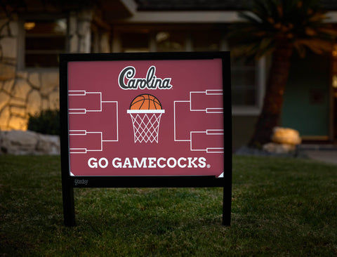 South Carolina Basketball Yardsy Sign yard sign