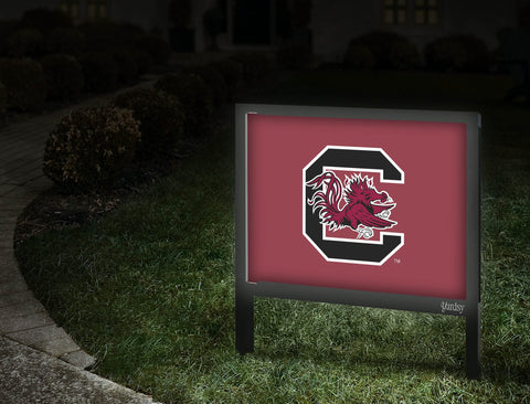 South Carolina C Cocky Garnet Yardsy Sign