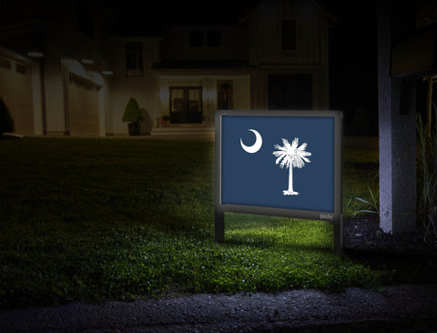 South Carolina Flag Yardsy Sign Mailbox