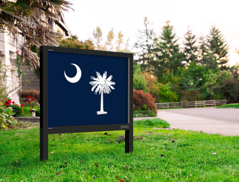 South Carolina Flag Yardsy Sign Yard