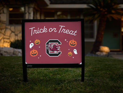 South Carolina Halloween Trick Or Treat Yardsy Sign yard sign