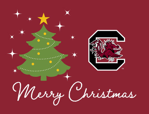 South Carolina Merry Christmas Yardsy Sign yard sign
