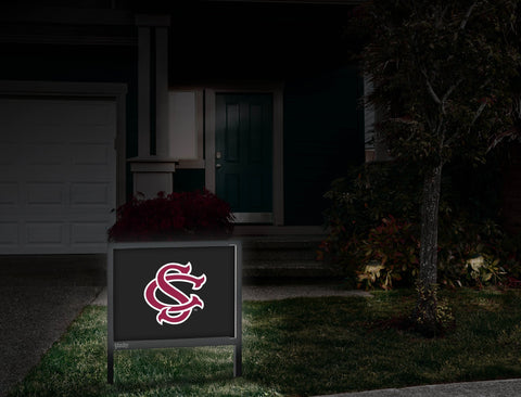 South Carolina SC Black Yardsy Sign