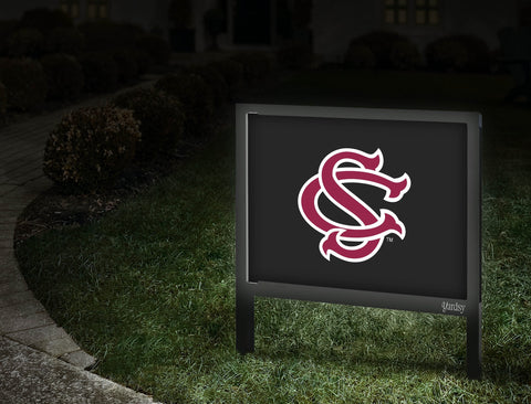 South Carolina SC Black Yardsy Sign