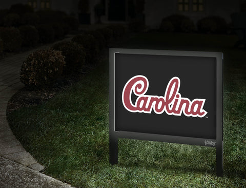 South Carolina Yard Sign Black Walkway