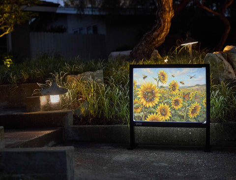 Springtime Sunflowers Yardsy Sign yard sign