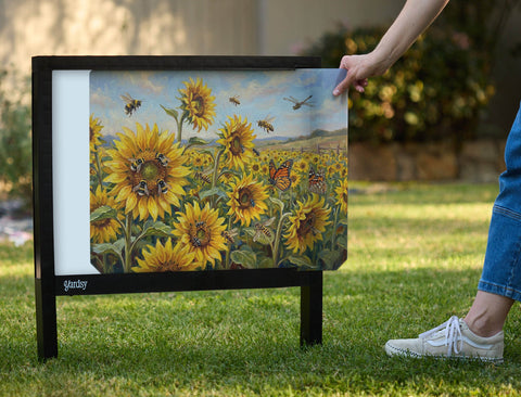 Springtime Sunflowers Yardsy Sign yard sign