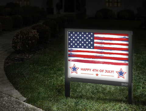 Tattered July 4Th Walkway