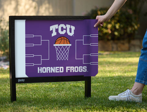 Tcu Basketball Yardsy Sign yard sign
