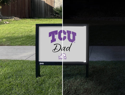 TCU Dad Yardsy Sign yard sign