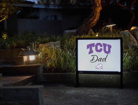 TCU Dad Yardsy Sign yard sign