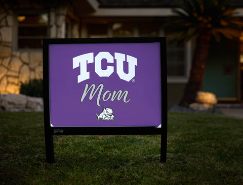 TCU Mom Yardsy Sign yard sign