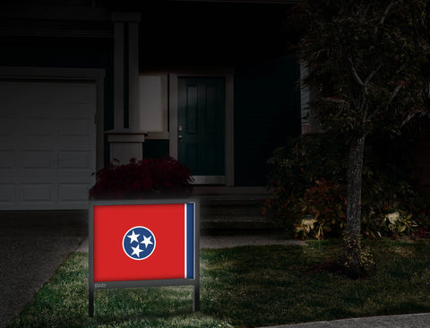 Tennessee Flag Yardsy Sign Front Door