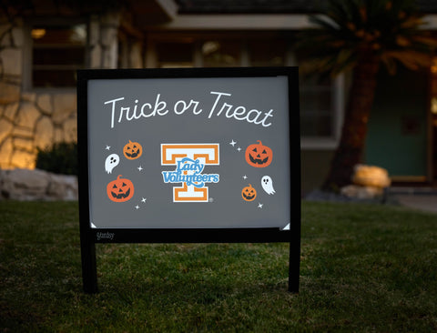 Tennessee Halloween Trick Or Treat Yardsy Sign yard sign